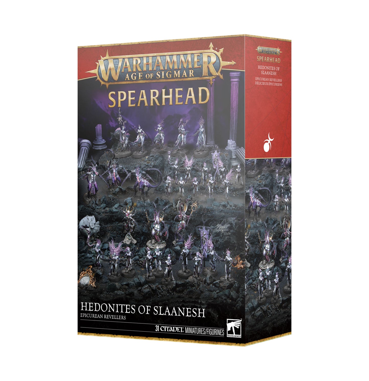 Spearhead Hedonites Of Slaanesh Epicurean Revellers Pre-Order Ships 7/4