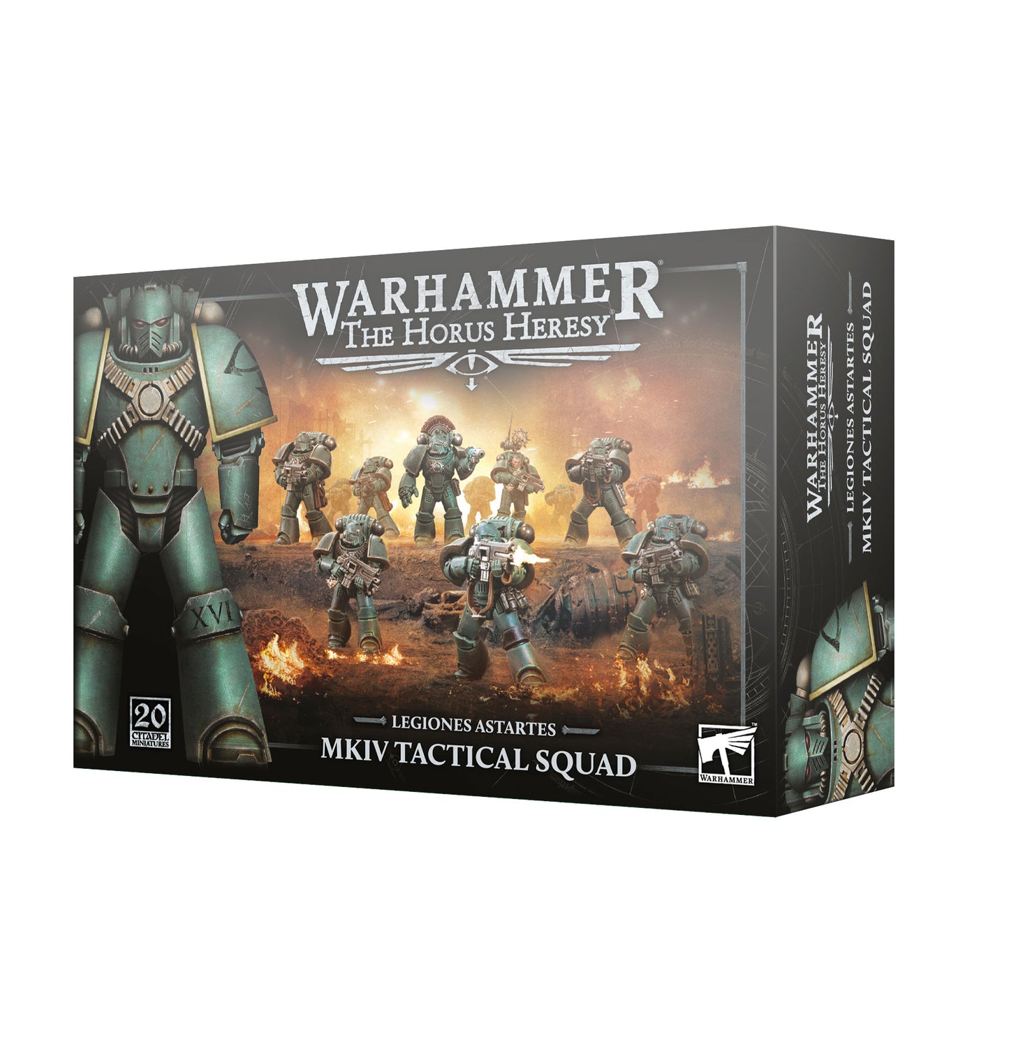 Legiones Astartes MKIV Tactical Squad Pre-Order Ships 8/8
