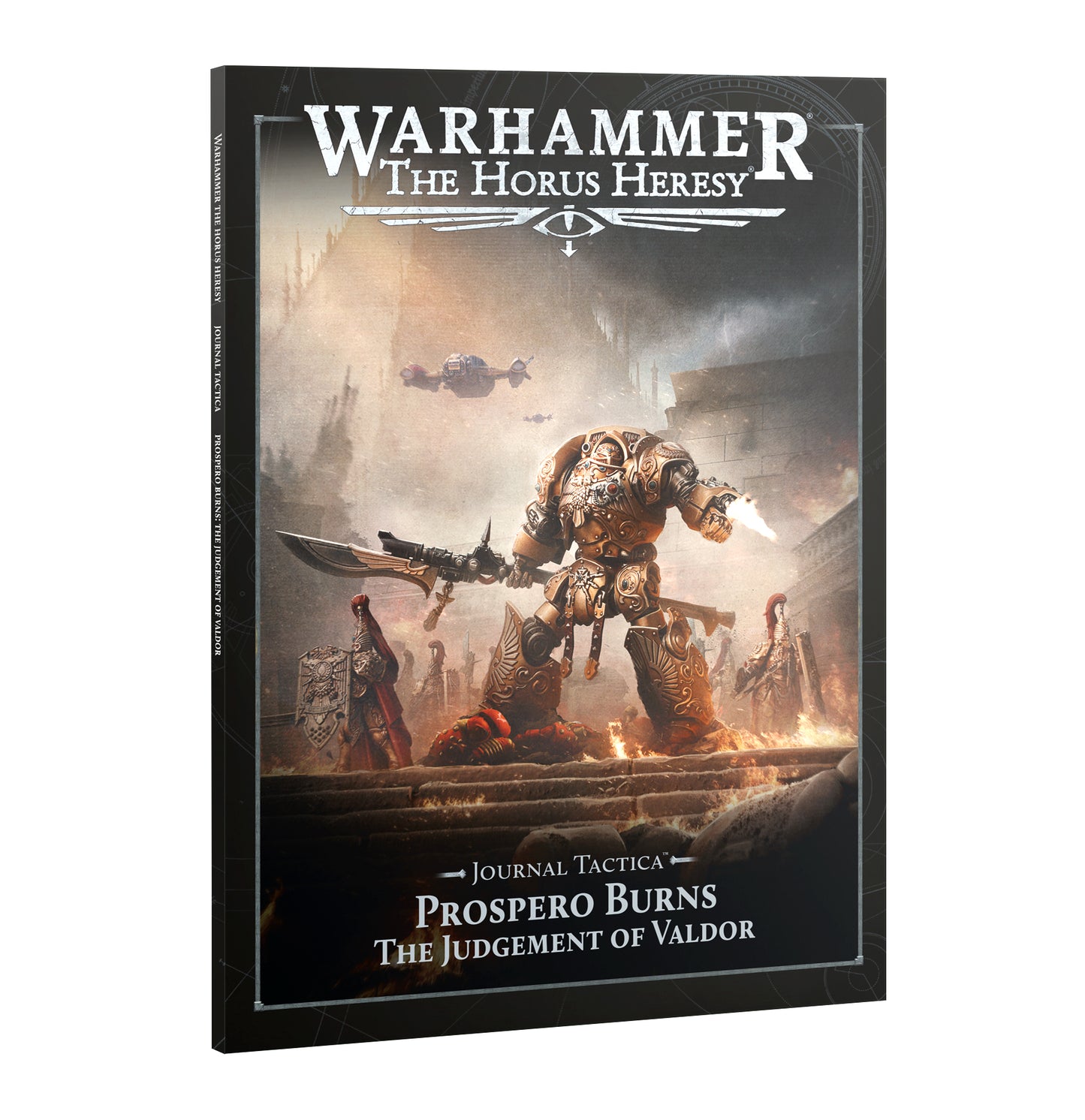 Journal Tactica Prospero Burns The Judgement Of Valdor Pre-Order Ships 9/12