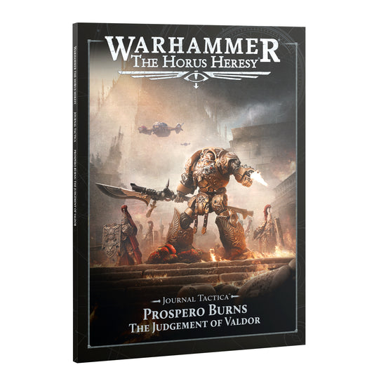 Journal Tactica Prospero Burns The Judgement Of Valdor Pre-Order Ships 9/12