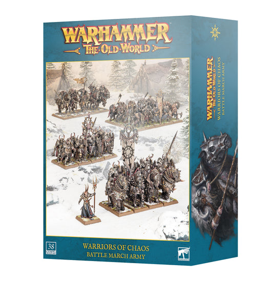 Warriors Of Chaos Battle March Army Pre-Order Ships 8/22