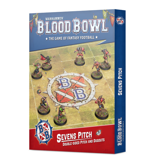 Blood Bowl Sevens Pitch Double Sided Pitch and Dugouts