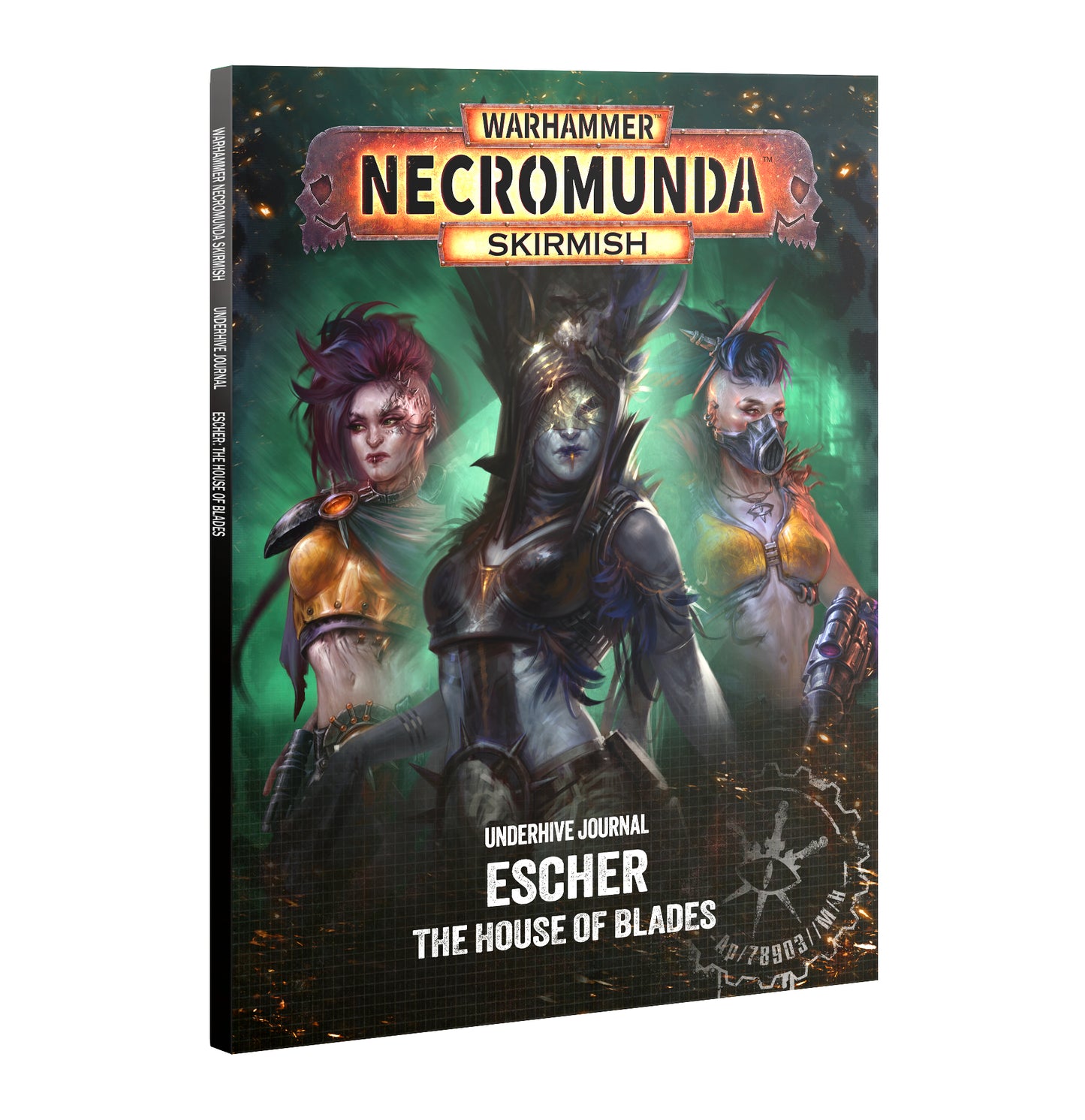 Necromunda Underhive Journal Escher House Of Blades Pre-Order Ships 9/19