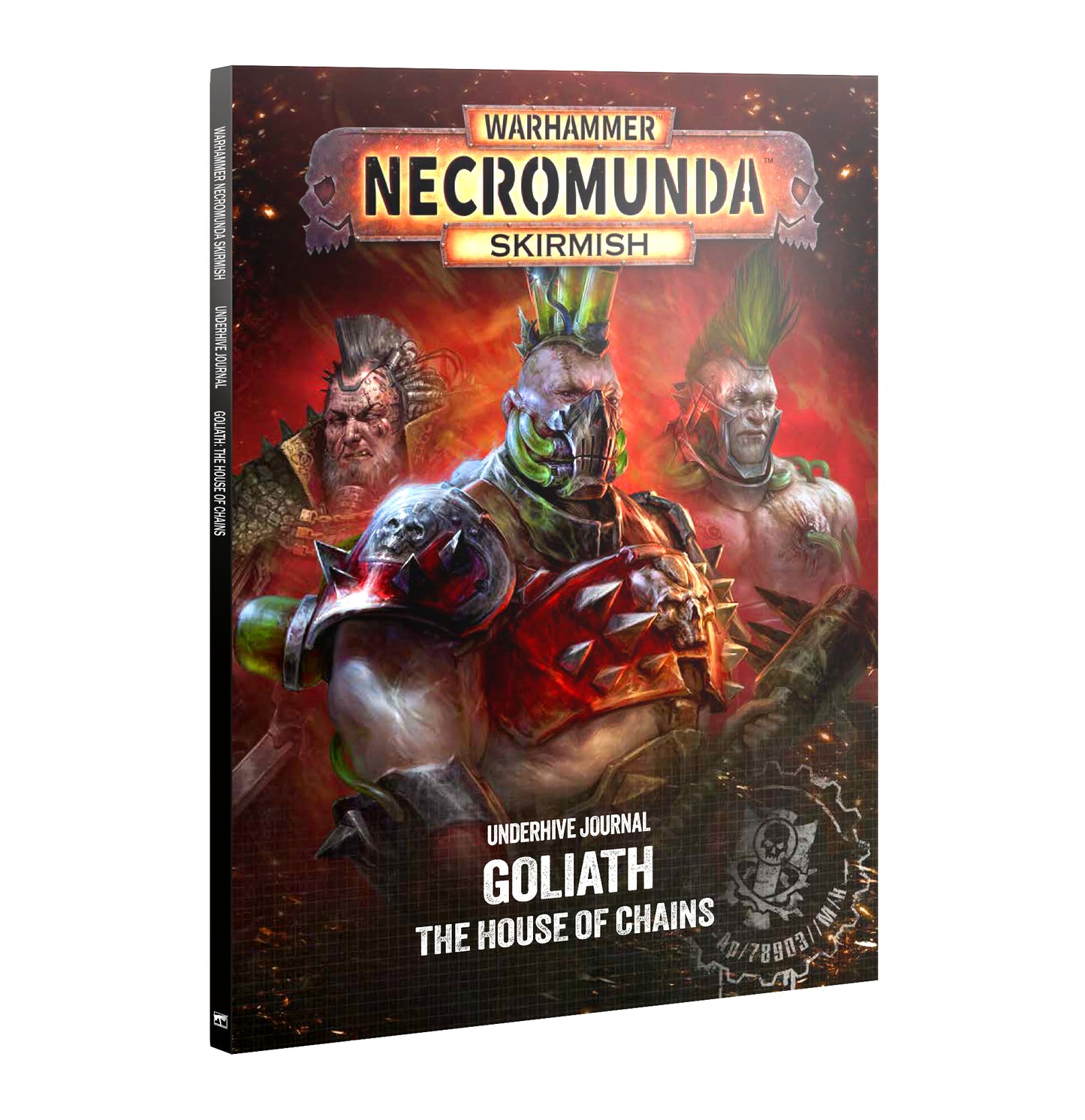 Necromunda Underhive Journal Goliath House Of Chains Pre-Order Ships 9/19