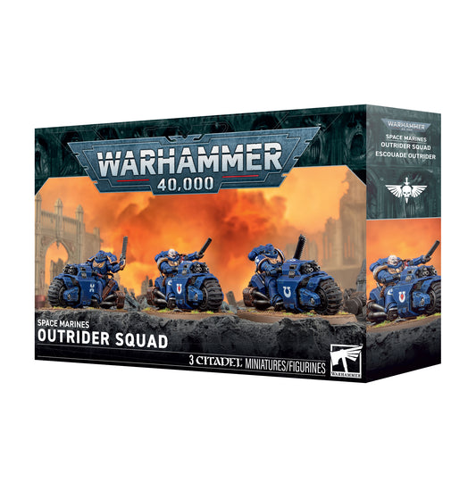 Space Marines Outrider Squad Pre-Order Ships 10/3