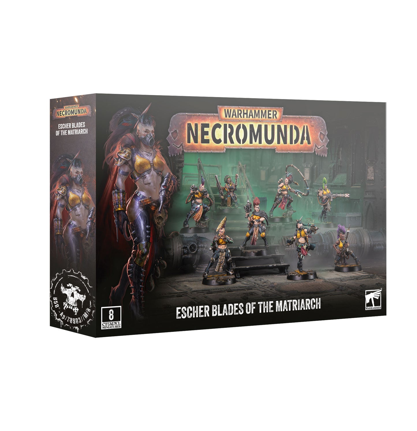 Necromunda Escher Blades Of The Matriarch Pre-Order Ships 9/19