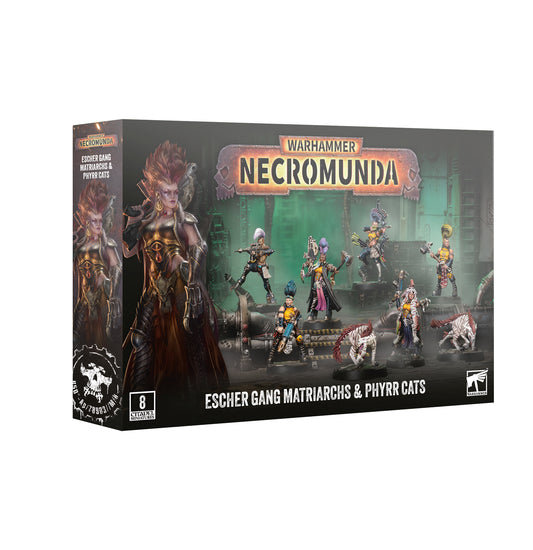 Necromunda Escher Gang Matriarchs & Phyrr Cats Pre-Order Ships 9/19