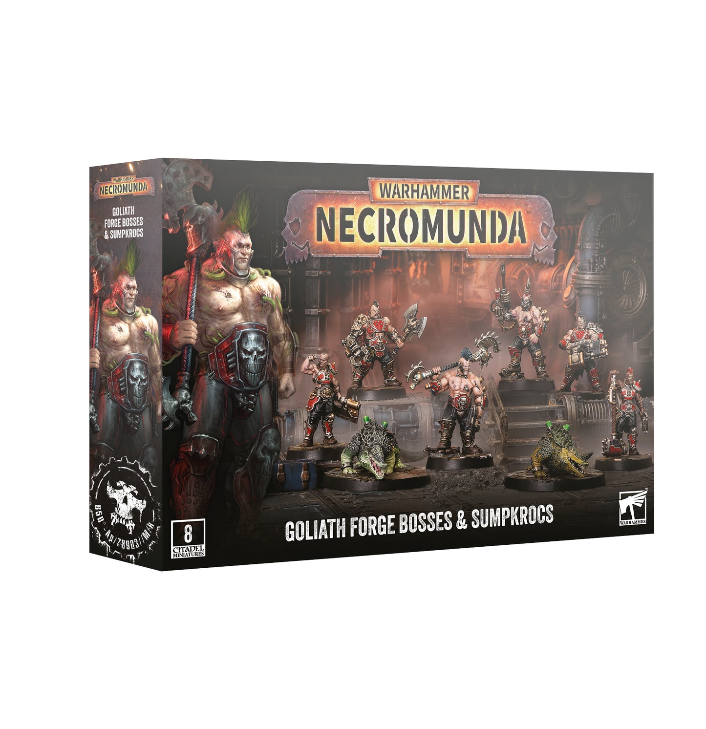 Necromunda Goliath Forge Bosses & Sumpkrocs Pre-Order Ships 9/19