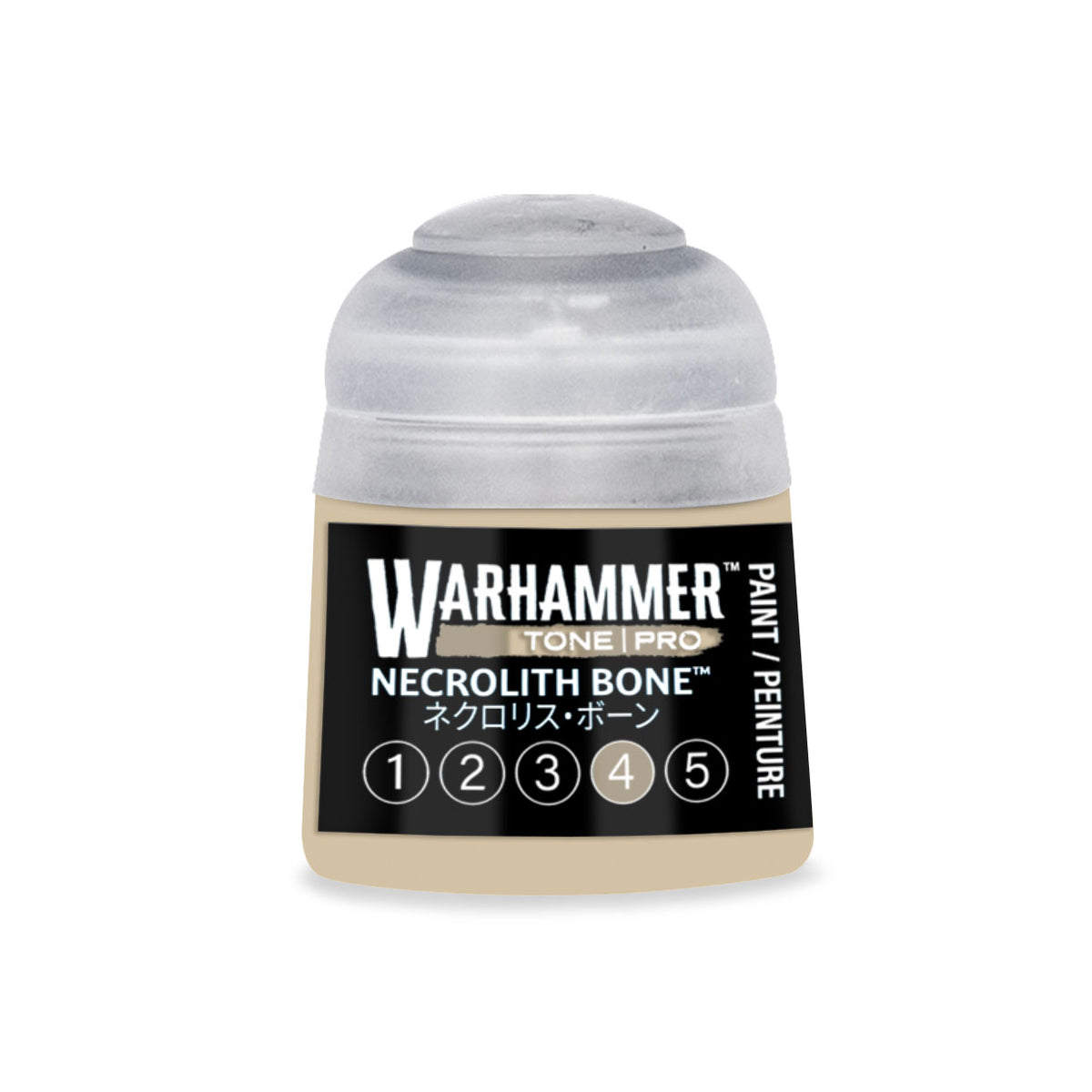 Warhammer Tone Pro Paint Necrolith Bone 4 12Ml