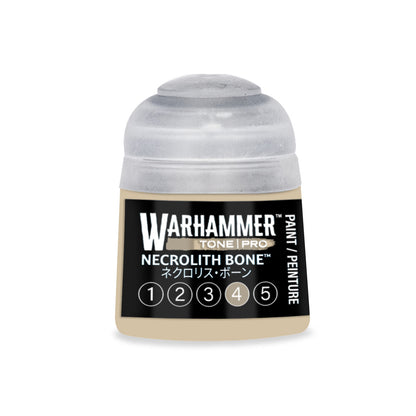 Warhammer Tone Pro Paint Necrolith Bone 4 12Ml