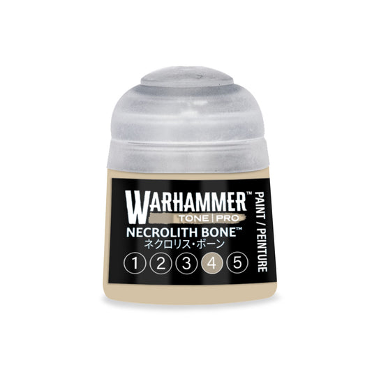 Warhammer Tone Pro Paint Necrolith Bone 4 12Ml