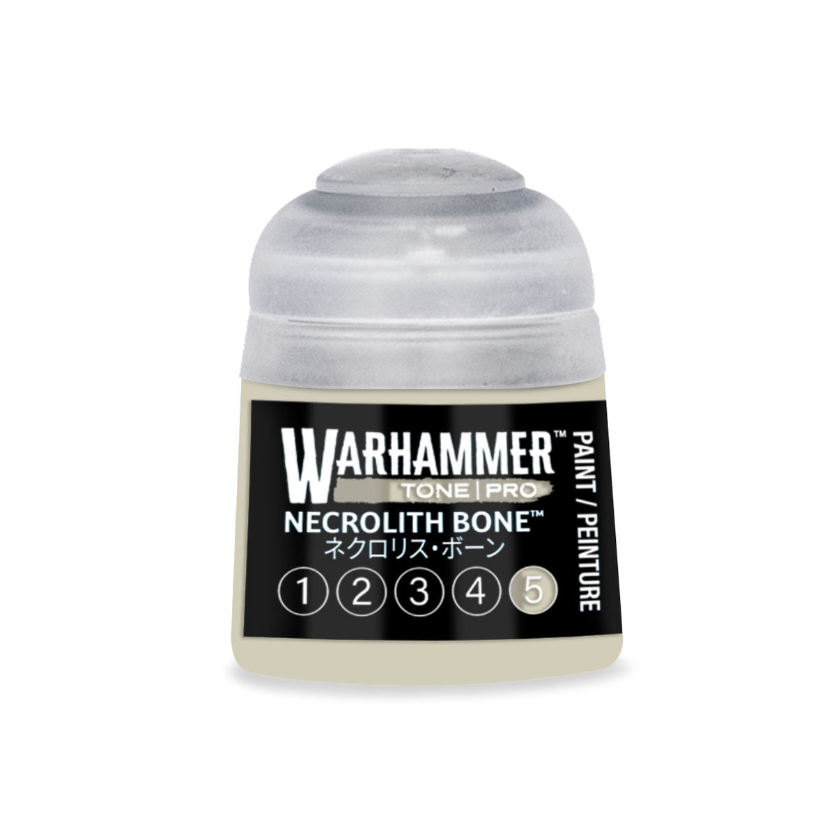 Warhammer Tone Pro Paint Necrolith Bone 5 12Ml