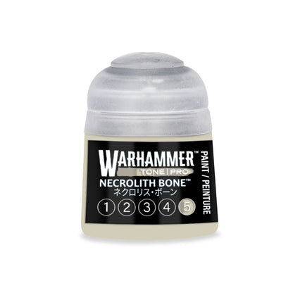 Warhammer Tone Pro Paint Necrolith Bone 5 12Ml