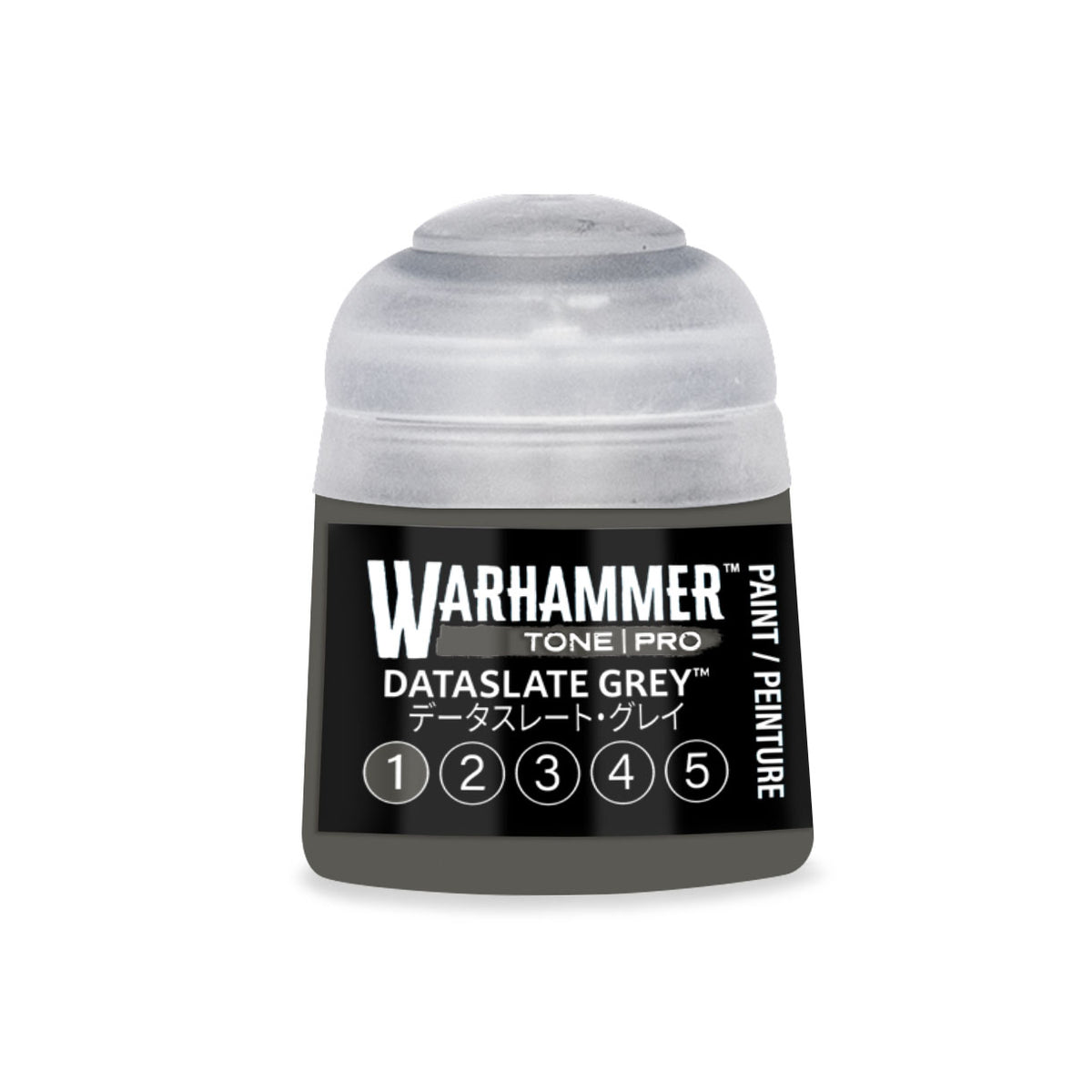 Warhammer Tone Pro Paint Dataslate Grey 1 12Ml