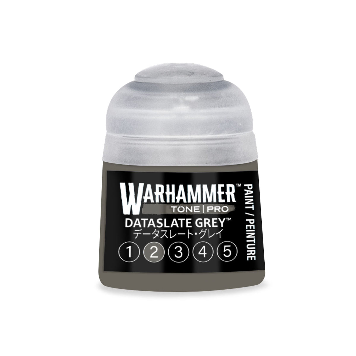 Warhammer Tone Pro Paint Dataslate Grey 2 12Ml