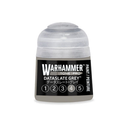 Warhammer Tone Pro Paint Dataslate Grey 4 12Ml