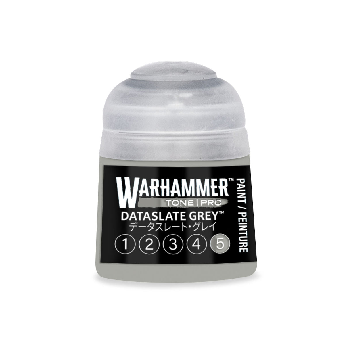 Warhammer Tone Pro Paint Dataslate Grey 5 12Ml