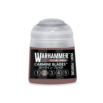 Warhammer Tone Pro Paint Carmine Blades 2 12Ml