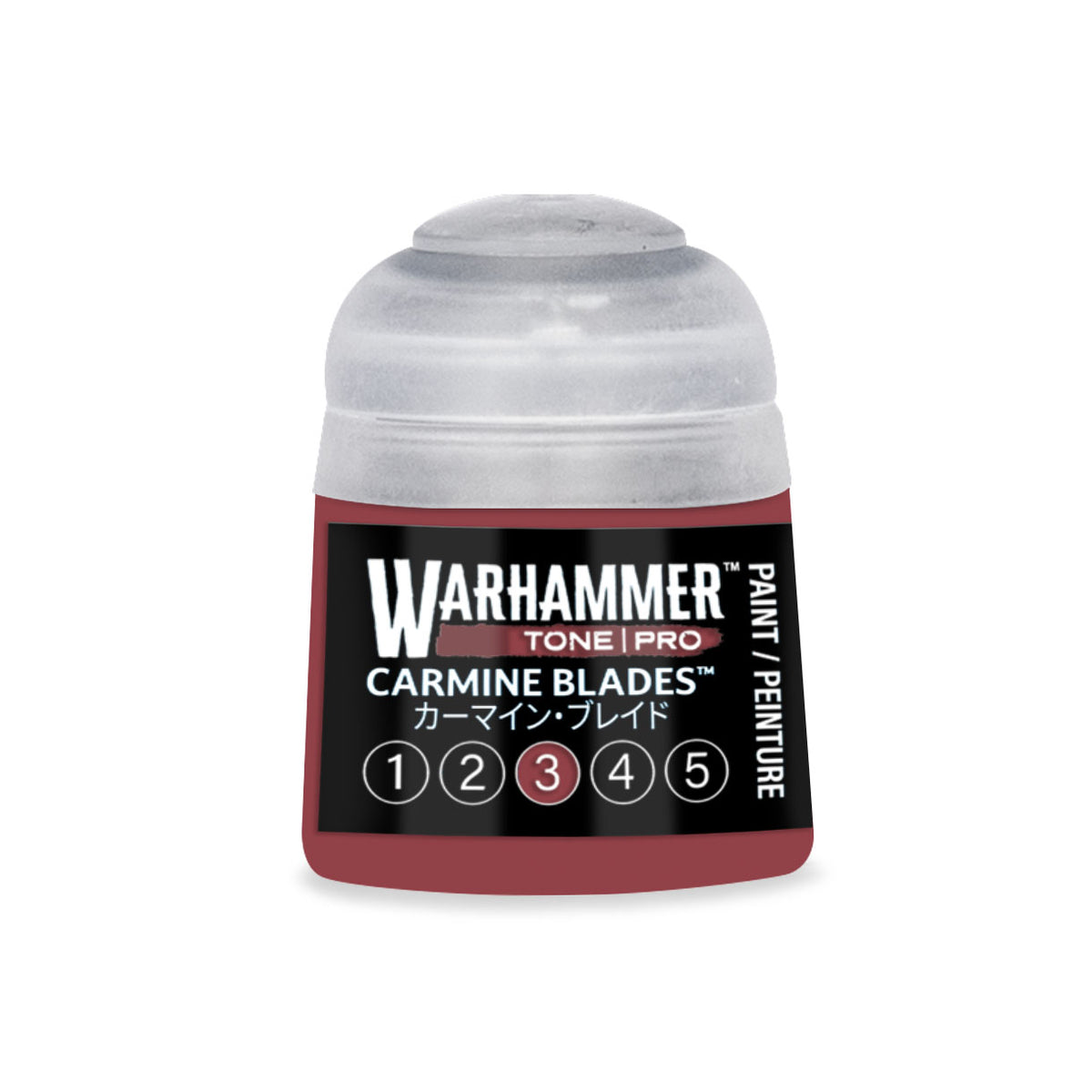 Warhammer Tone Pro Paint Carmine Blades 3 12Ml