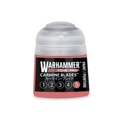 Warhammer Tone Pro Paint Carmine Blades 5 12Ml