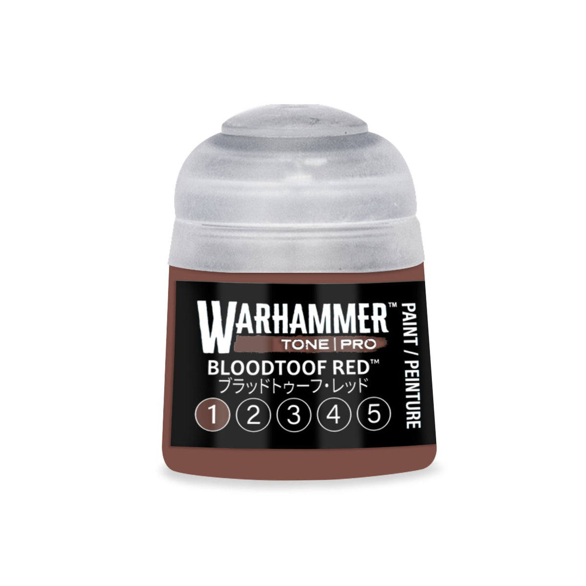 Warhammer Tone Pro Paint Bloodtoof Red 1 12Ml