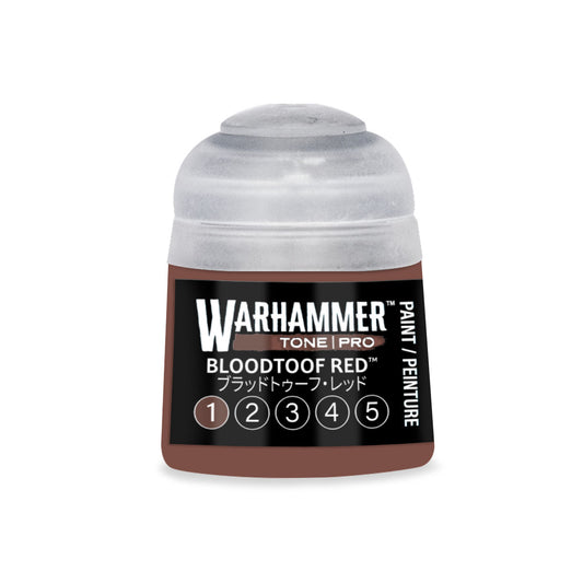 Warhammer Tone Pro Paint Bloodtoof Red 1 12Ml