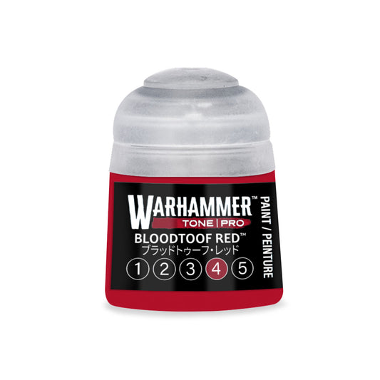 Warhammer Tone Pro Paint Bloodtoof Red 4 12Ml