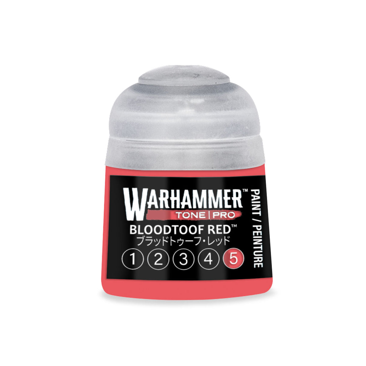 Warhammer Tone Pro Paint Bloodtoof Red 5 12Ml