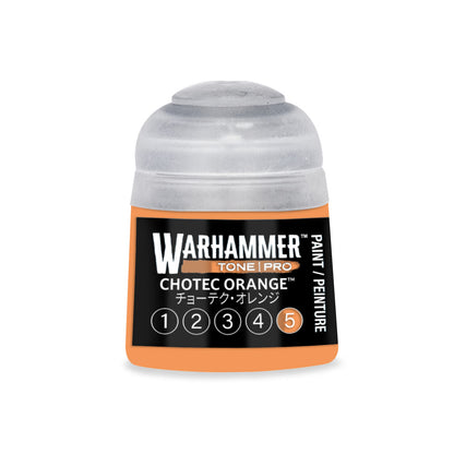 Warhammer Tone Pro Paint Chotec Orange 5 12Ml