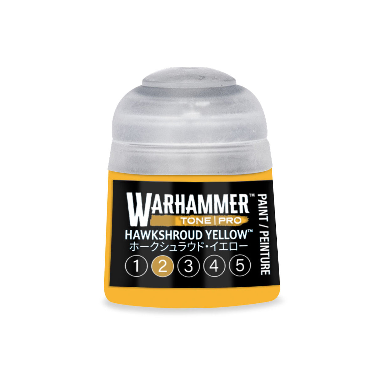 Warhammer Tone Pro Paint Hawkshroud Yellow 2 12Ml