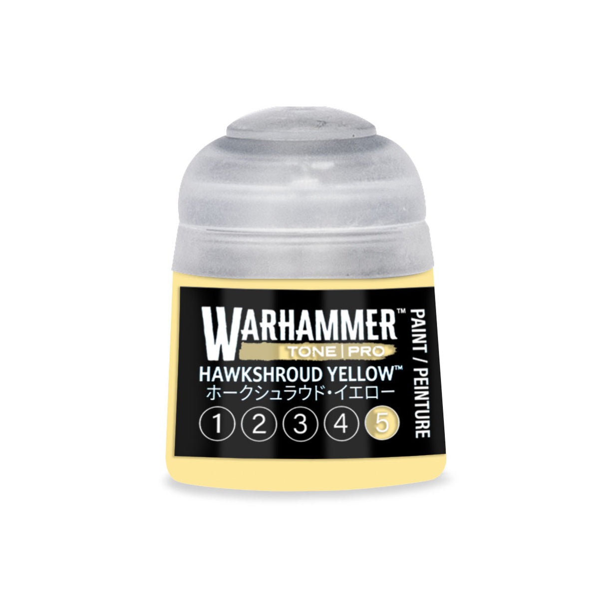 Warhammer Tone Pro Paint Hawkshroud Yellow 5 12Ml