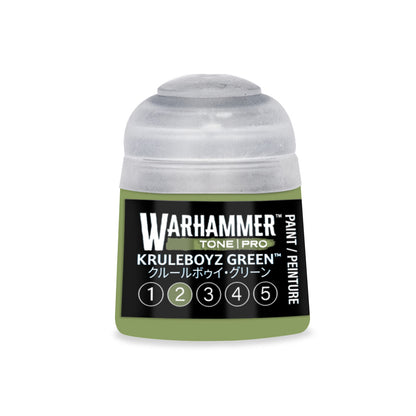 Warhammer Tone Pro Paint Kruleboyz Green 2 12Ml