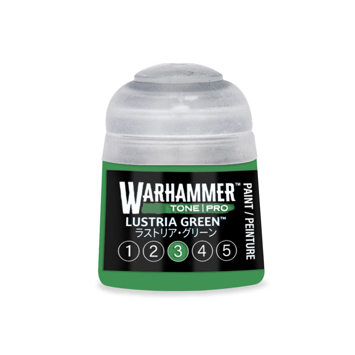 Warhammer Tone Pro Paint Lustria Green 3 12Ml