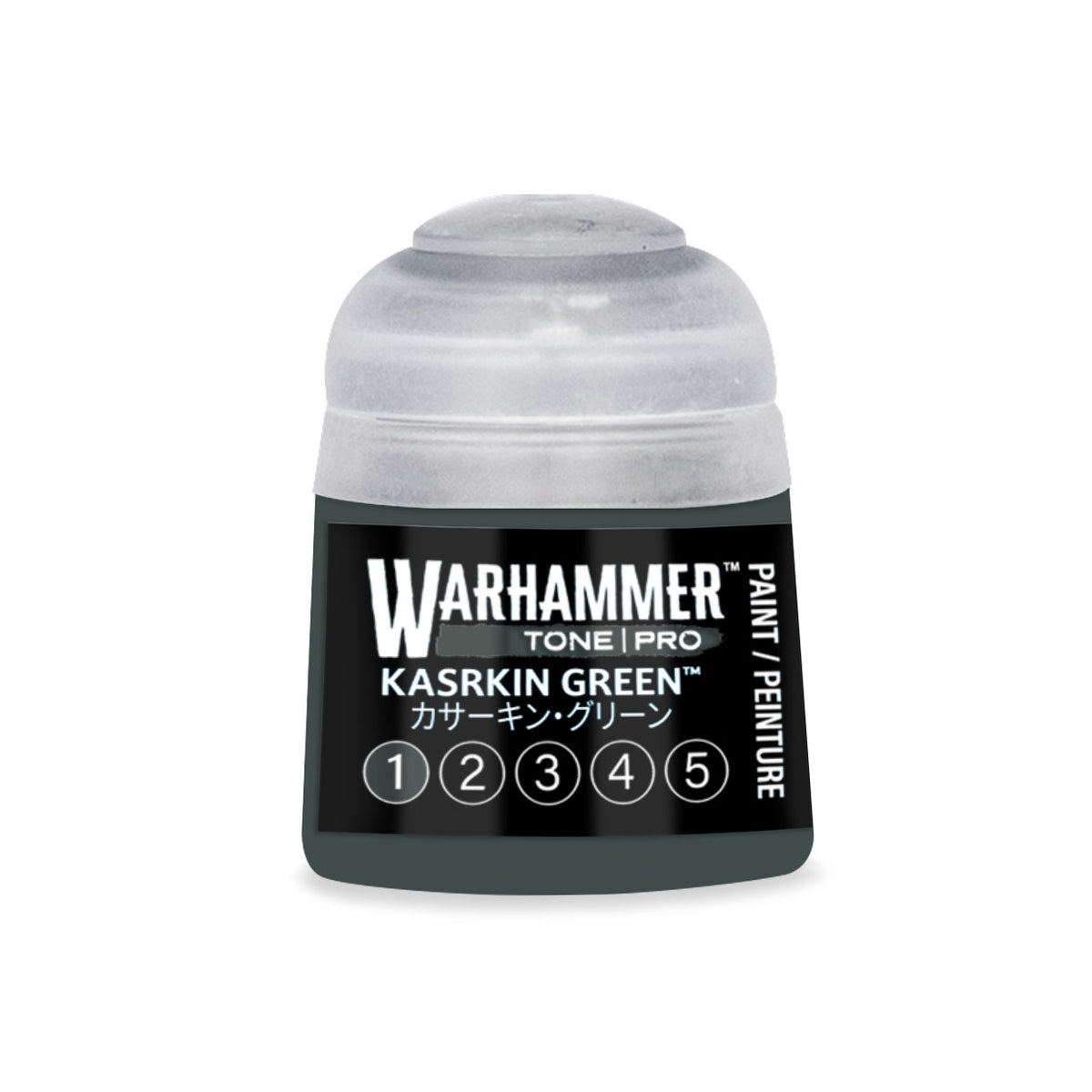 Warhammer Tone Pro Paint Kasrkin Green 1 12Ml