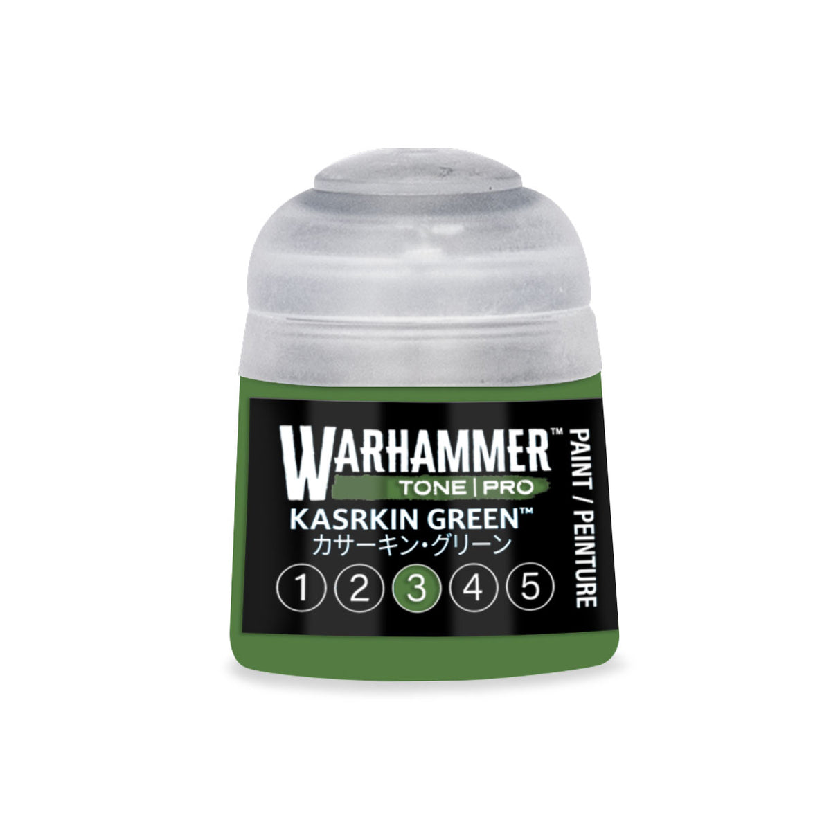 Warhammer Tone Pro Paint Kasrkin Green 3 12Ml
