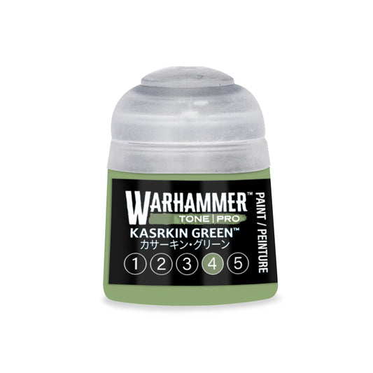 Warhammer Tone Pro Paint Kasrkin Green 4 12Ml