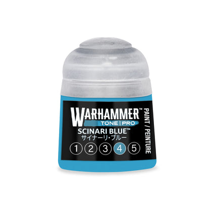Warhammer Tone Pro Paint Scinari Blue 4 12Ml