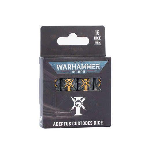 Adeptus Custodes Dice Set Pre-Order Ships 10/17