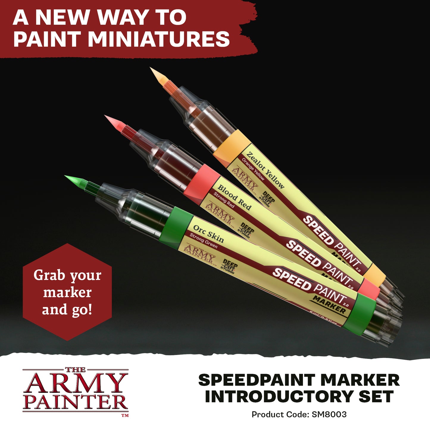 Army Painter Speedpaint Marker Introductory Set