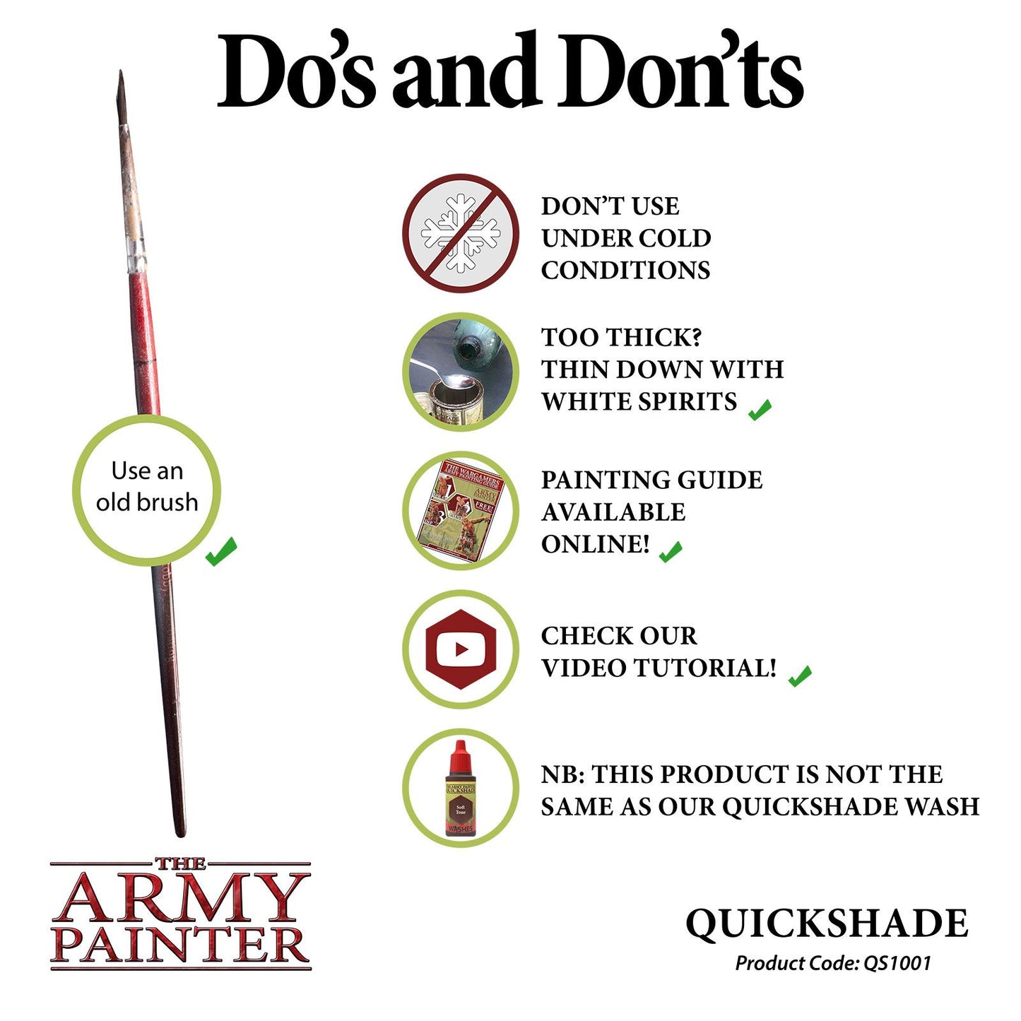 Army Painter Quickshade: Dark Tone