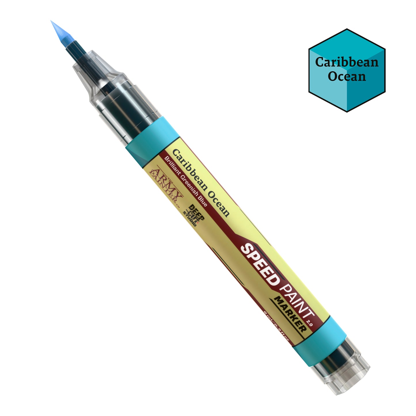 Army Painter Speedpaint Marker Caribbean Ocean