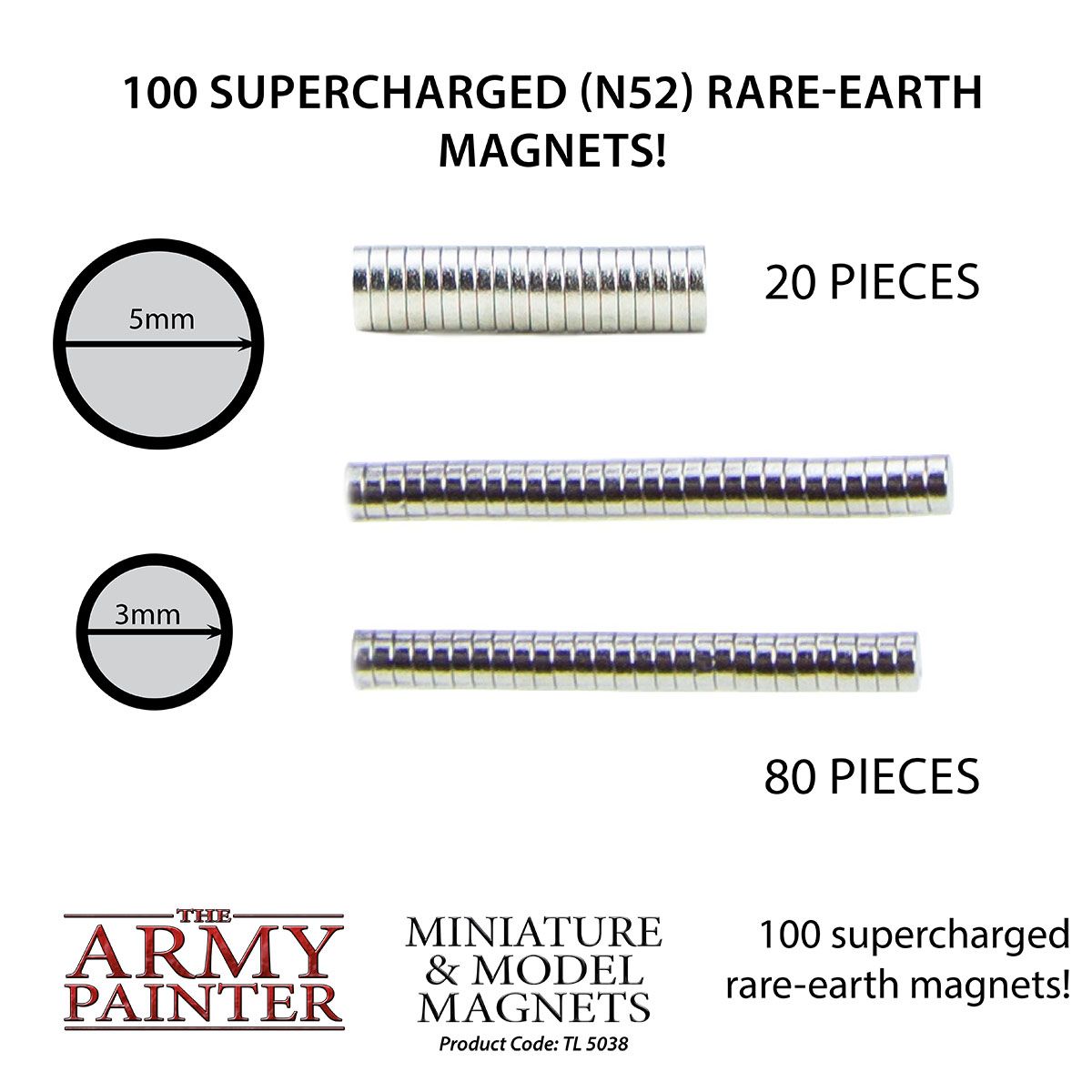 Army Painter Miniature & Model Tools Magnets