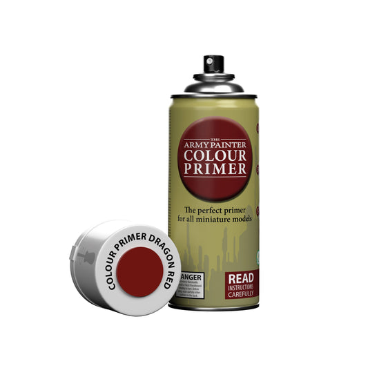 Army Painter Colour Primer: Dragon Red Spray