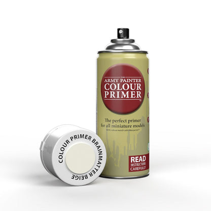 Army Painter Colour Primer: Brainmatter Beige Spray