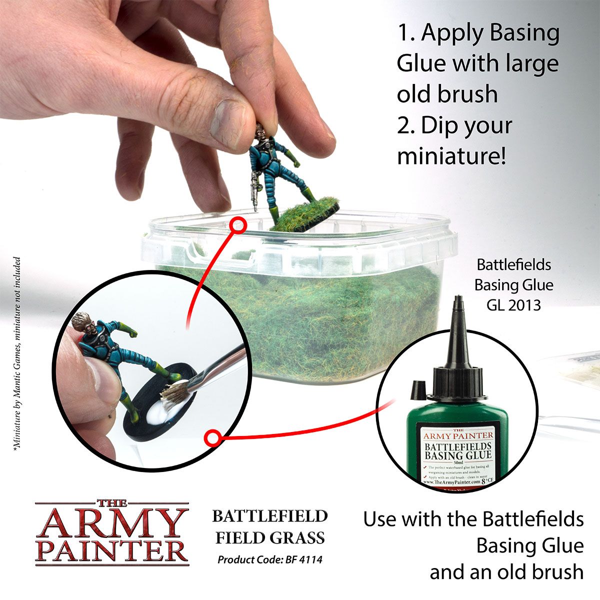 Army Painter Battlefields Static Field Grass 150ml