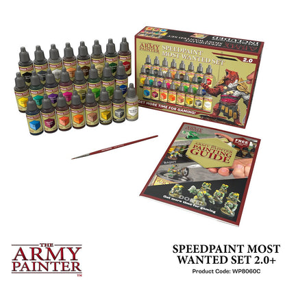 Army Painter Warpaints: Speedpaint Most Wanted Set 2.0