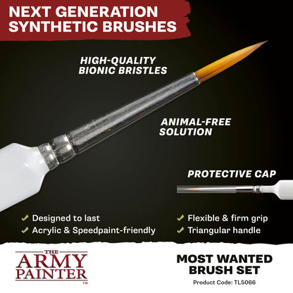 Army Painter Most Wanted Brush Set