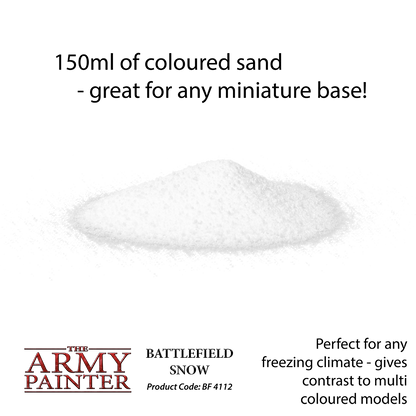 Army Painter Battlefields Snow Flock 150ml