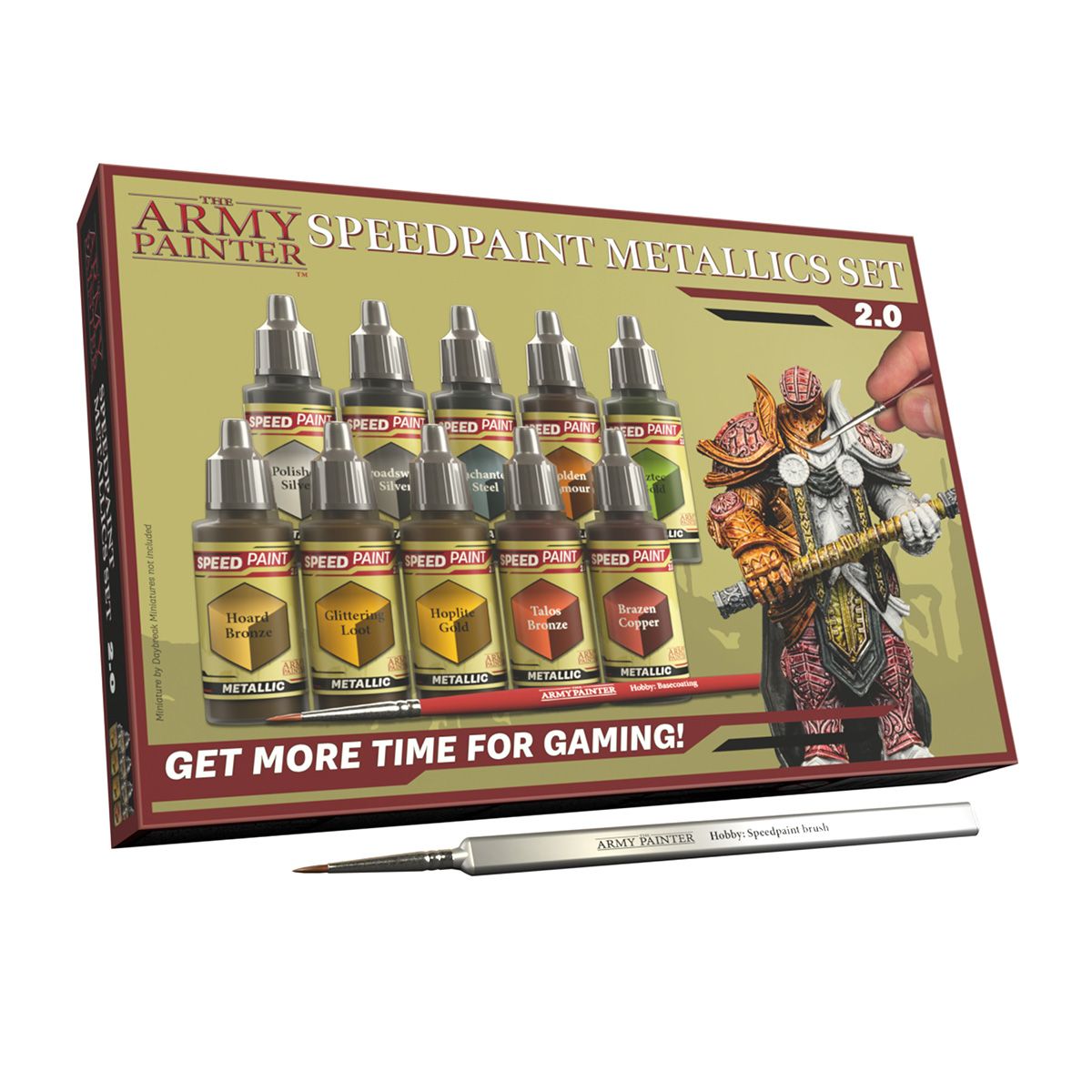 Army Painter Warpaints Speedpaint Metallics Set 2.0