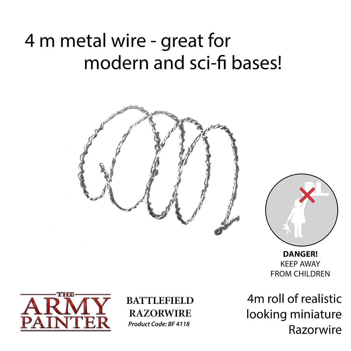 Army Painter Battlefields Xp: Razor Wire Basing